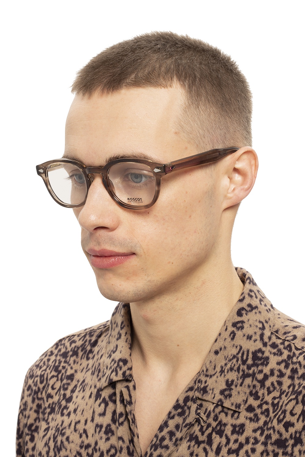 Cream 'Lemtosh' optical glasses Moscot - Vitkac Canada